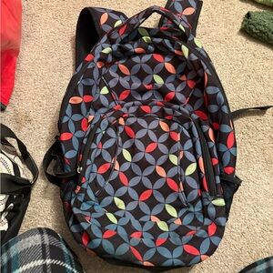 Colorful Geometric Kids Backpack